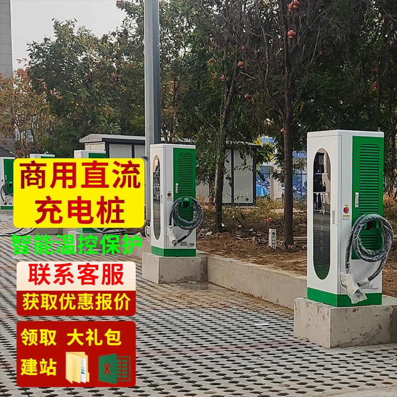 60KW新能源直流充电桩 120KW电动汽车快充双枪直流桩园区自用