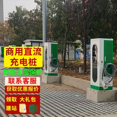 60KW新能源直流充电桩 120KW电动汽车快充双枪直流桩园区自用