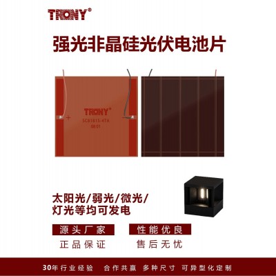 强光非晶硅发电板太阳能电池片户外氛围节日灯可用SC8181S-4T批发