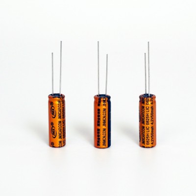 太阳能遥控器超级电容器50mah 4.2V 0825H 锂离子超级电容器